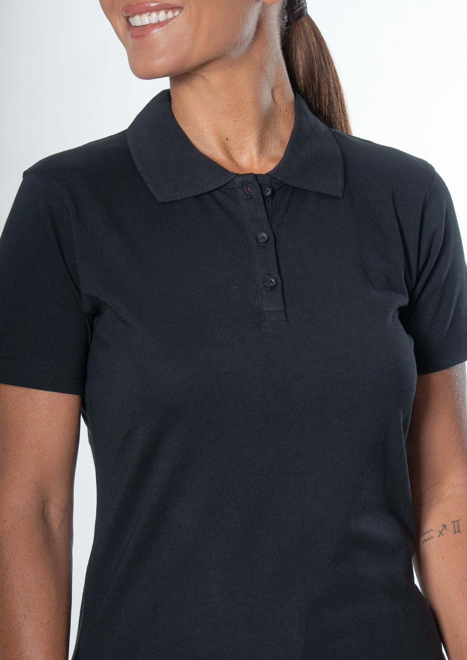 Ice Women's Polo - black