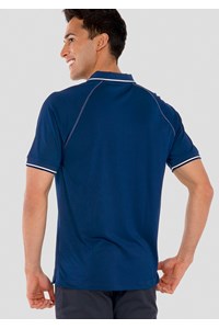 Forest Men's Polo - navy/white