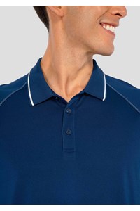 Forest Men's Polo - navy/white