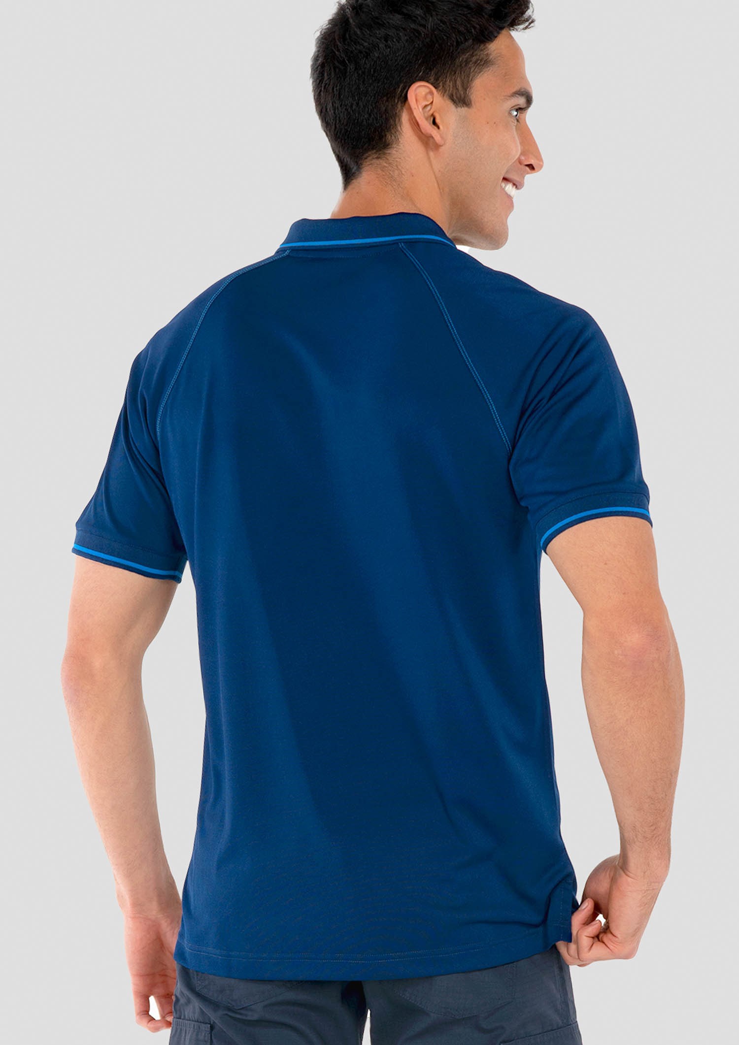 Forest Men's Polo - navy/royal