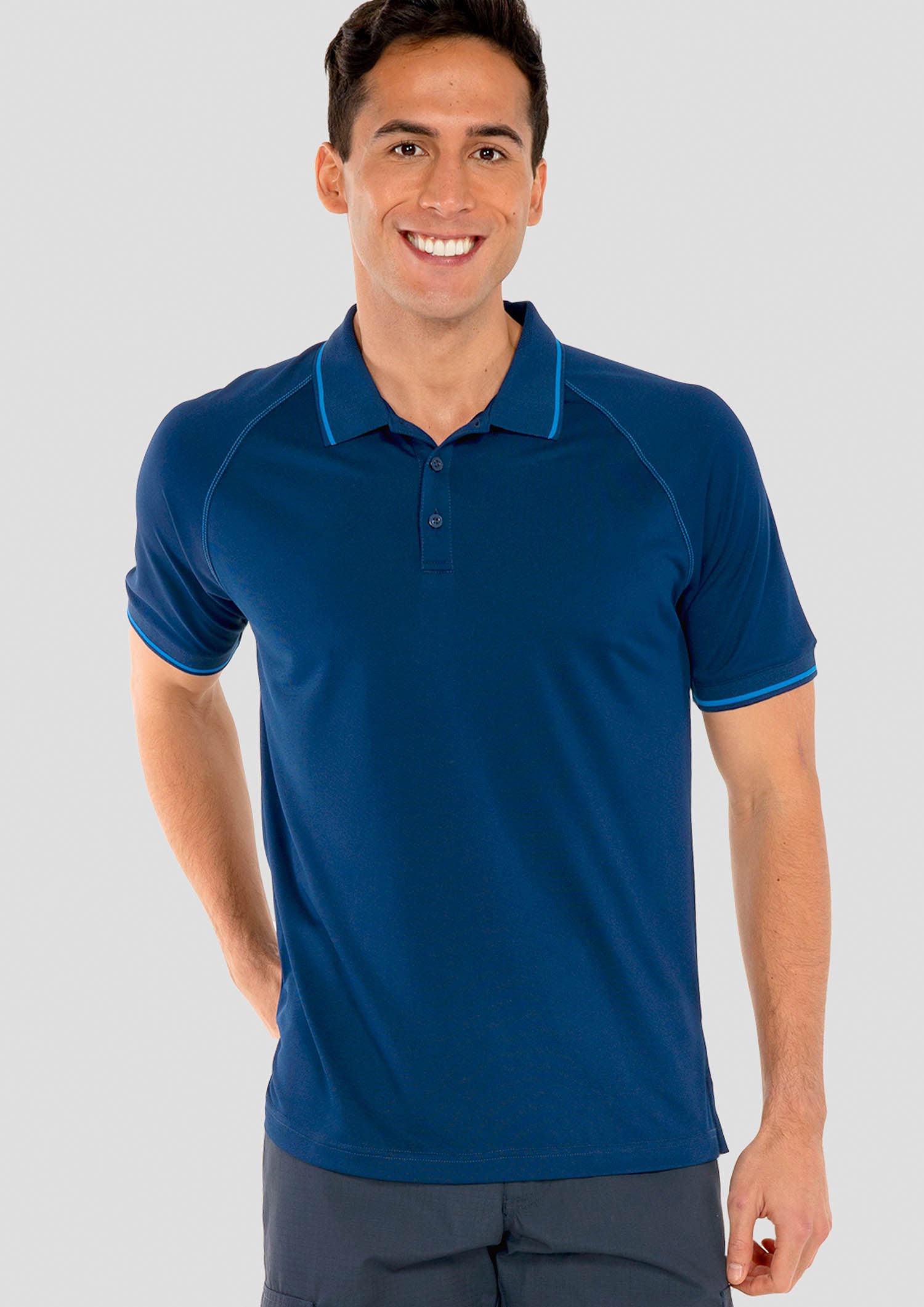 Forest Men's Polo - navy/royal