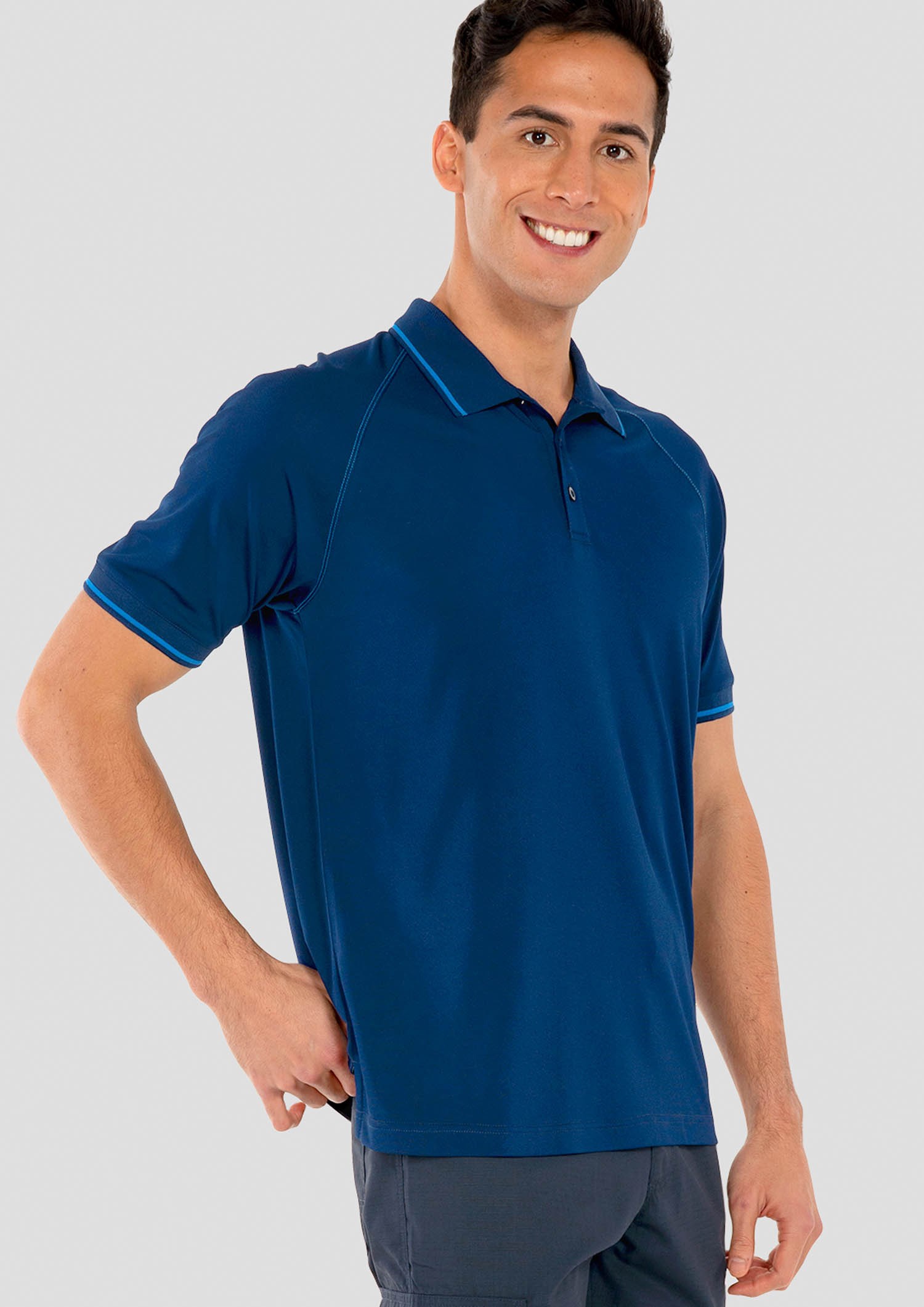 Forest Men's Polo - navy/royal