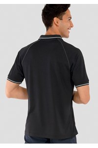 Forest Men's Polo - black/silver