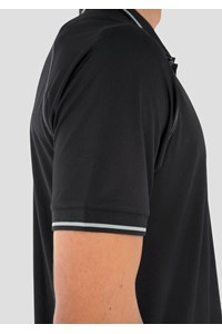 Forest Men's Polo - black/silver