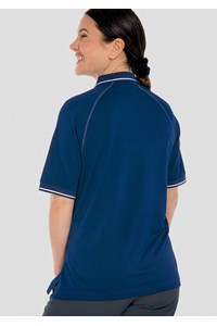 Forest Women's Polo - navy/white