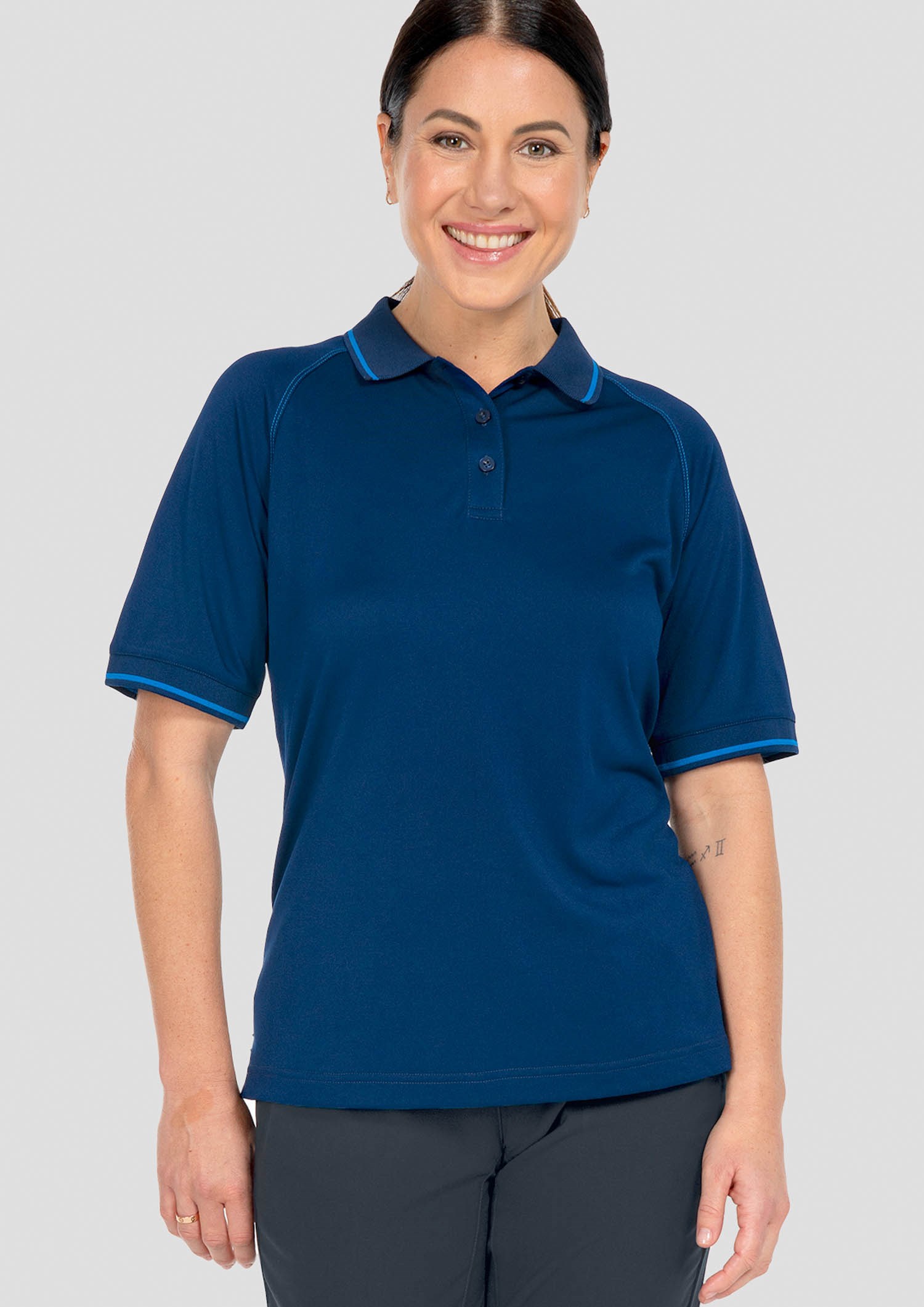 Forest Women's Polo - navy/royal