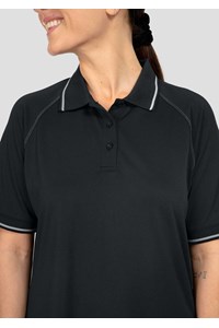 Forest Women's Polo - black/silver