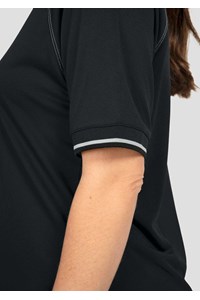 Forest Women's Polo - black/silver