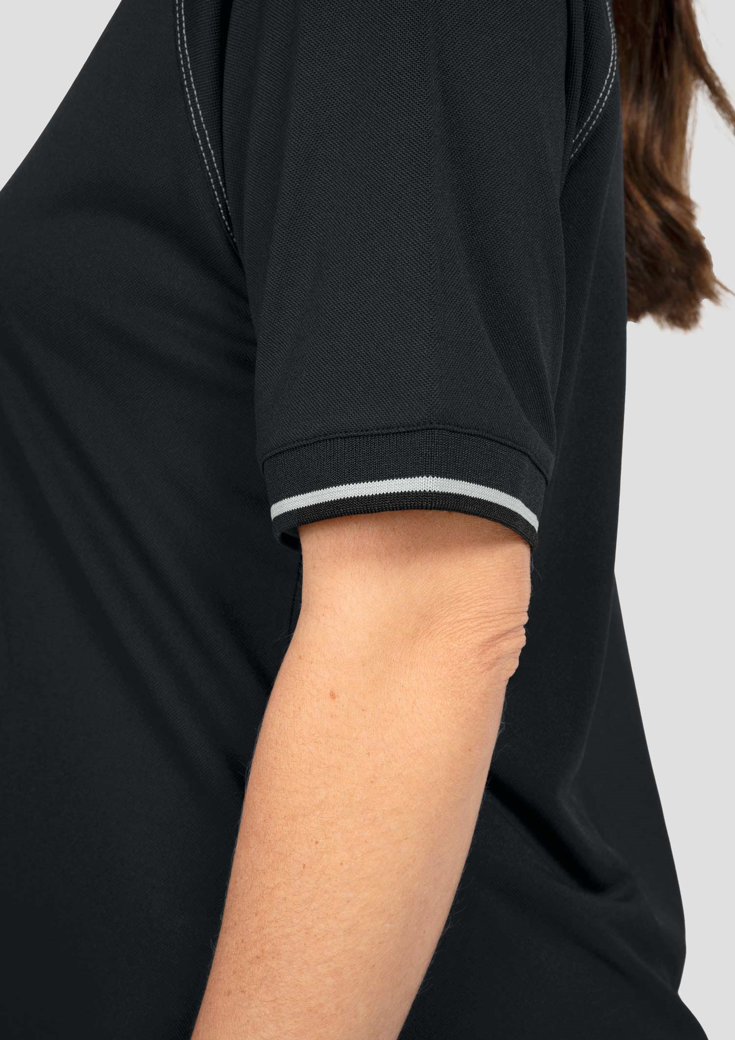 Forest Women's Polo - black/silver