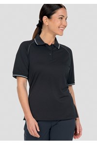 Forest Women's Polo - black/silver