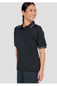 Forest Women's Polo - black/silver