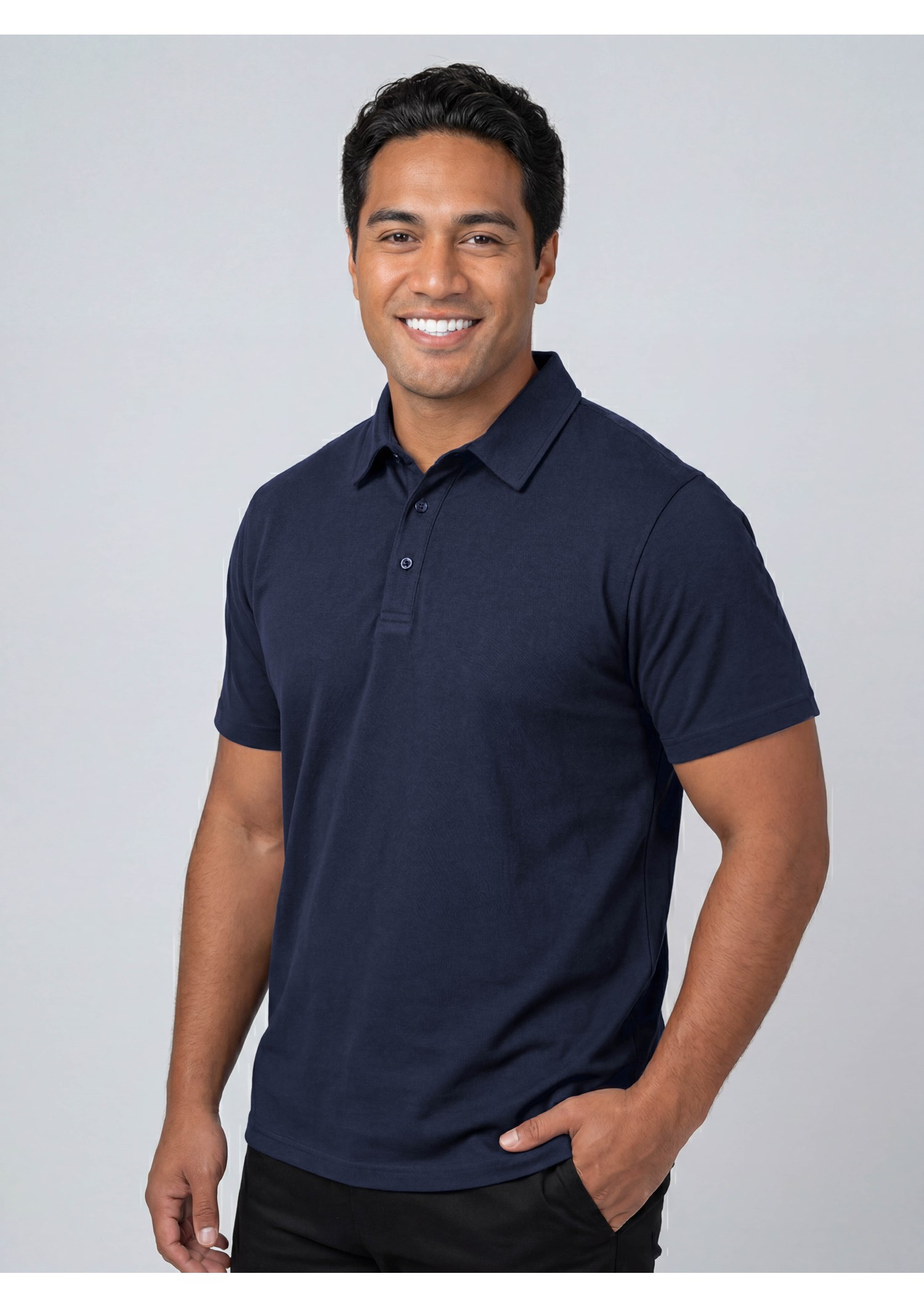 Bronx Men's Polo - navy