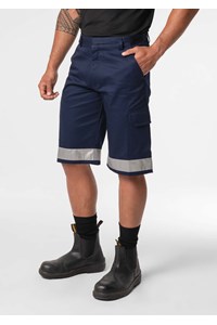 Stability Men's Cargo Short With Tape - navy