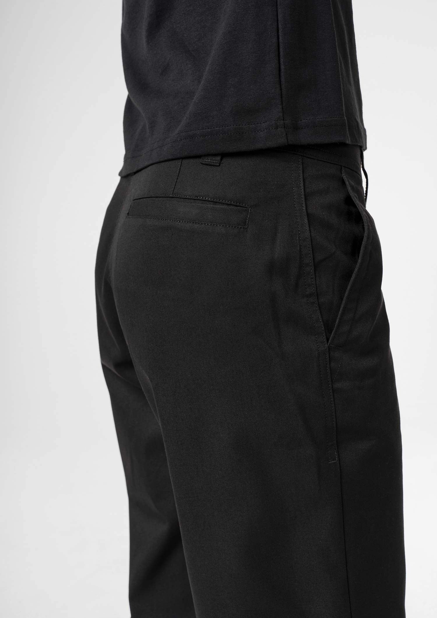 Stamina Women's Flat Front Pant - black