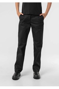 Stamina Women's Flat Front Pant - black
