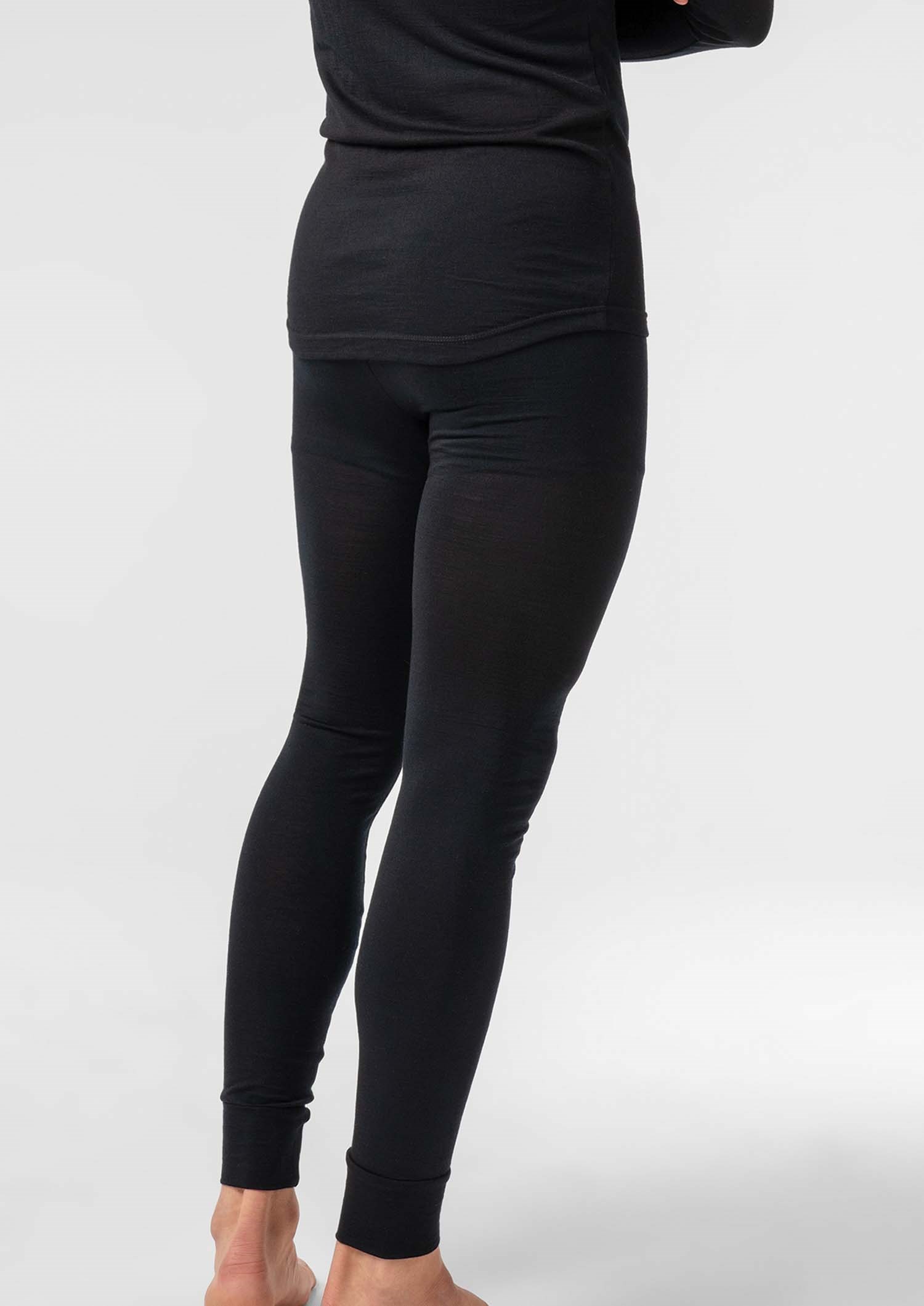 Merino Long Johns - black