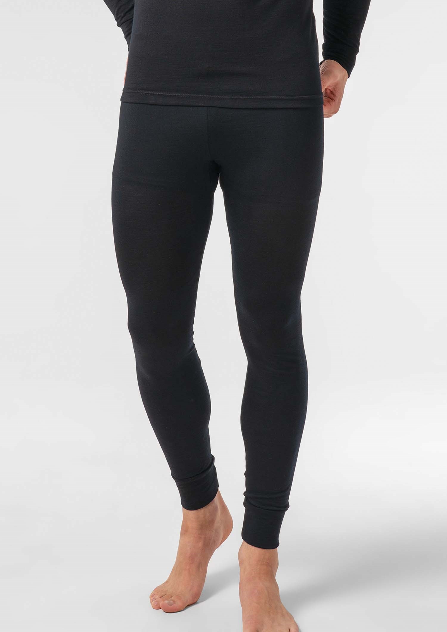 Merino Long Johns - black