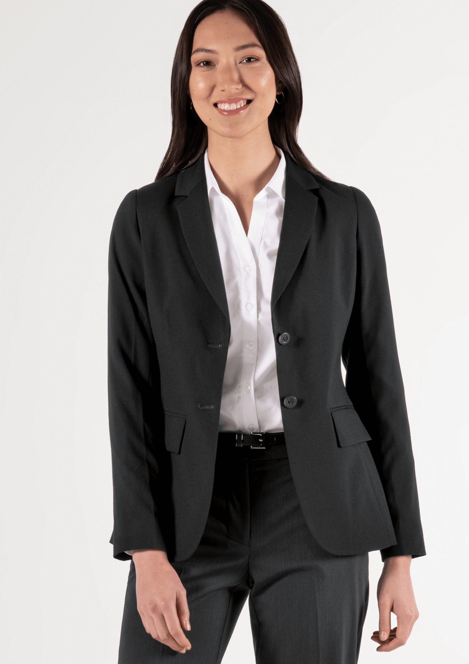 longline jacket trouser suit