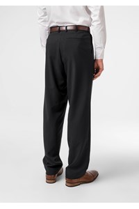 Marco Men's Twin Pleat Trouser - black