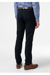 Carlo Men's Flat Front Pant - navy