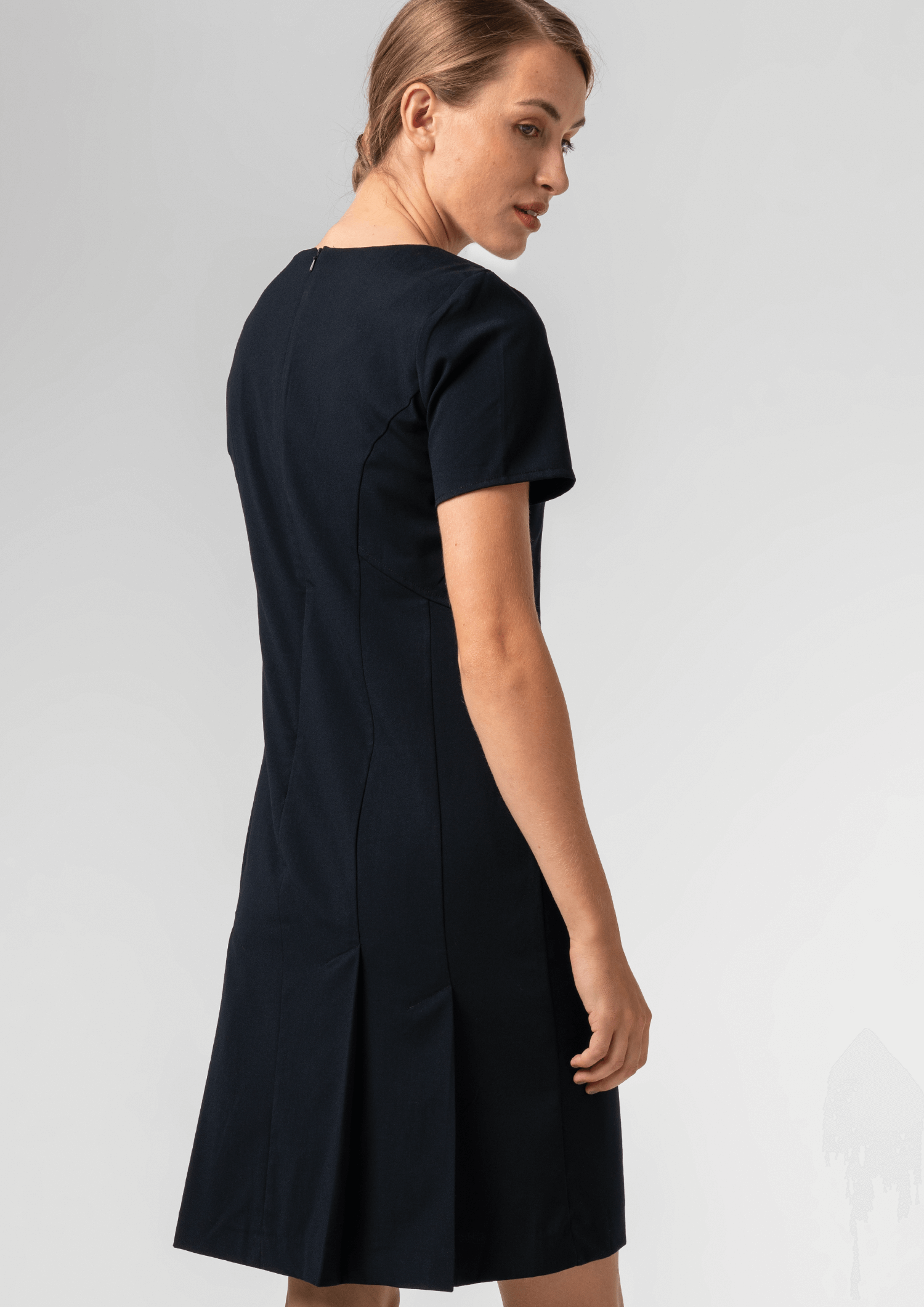 Greta Shift Dress - navy