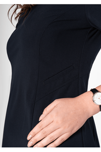 Greta Shift Dress - navy