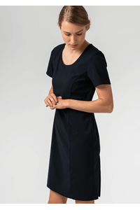 Greta Shift Dress - navy