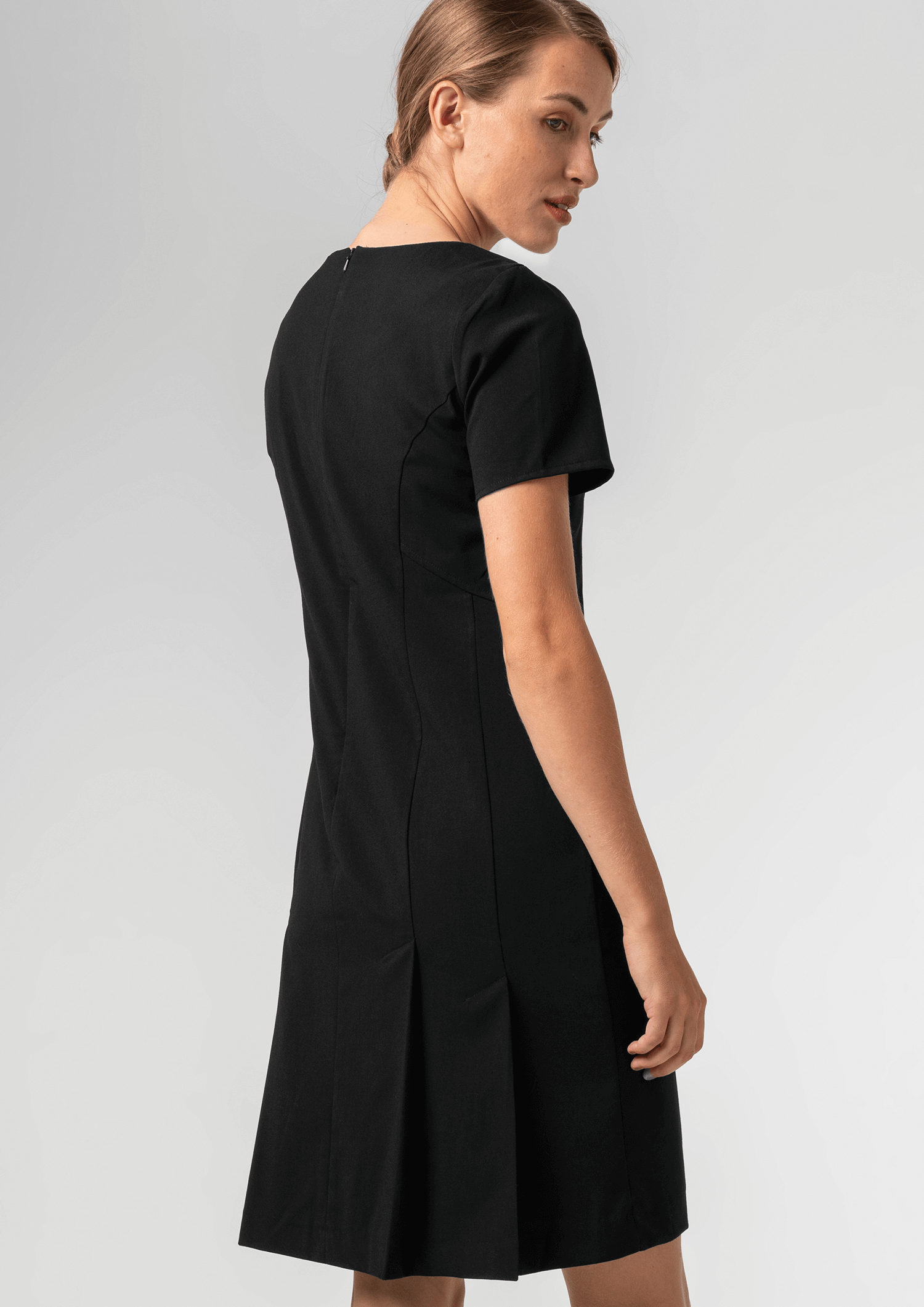 Greta Shift Dress - black