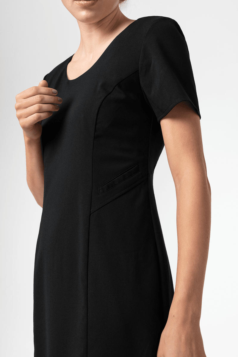 Greta Shift Dress - black