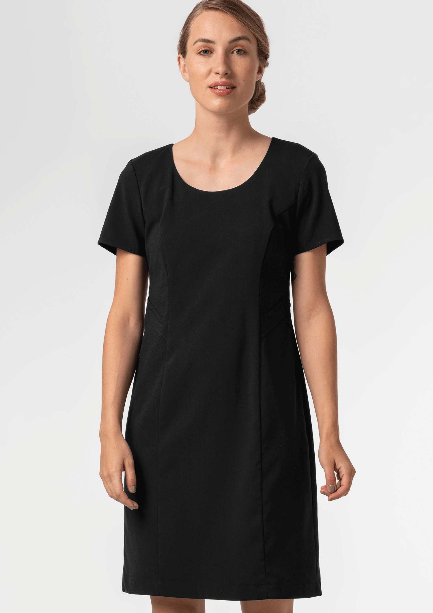 Greta Shift Dress - black