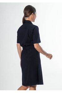 Frankie Shirt Dress - navy