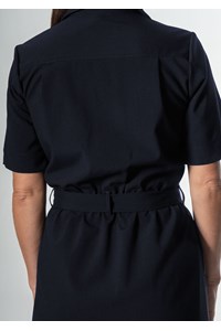 Frankie Shirt Dress - navy