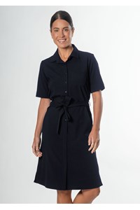Frankie Shirt Dress - navy