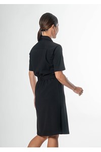 Frankie Shirt Dress - black