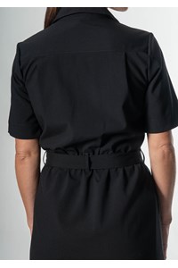 Frankie Shirt Dress - black
