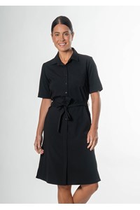 Frankie Shirt Dress - black