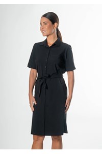 Frankie Shirt Dress - black