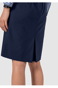 Juliette 58cm Straight Skirt - navy