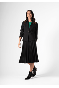 Isabella Pleated Skirt - black