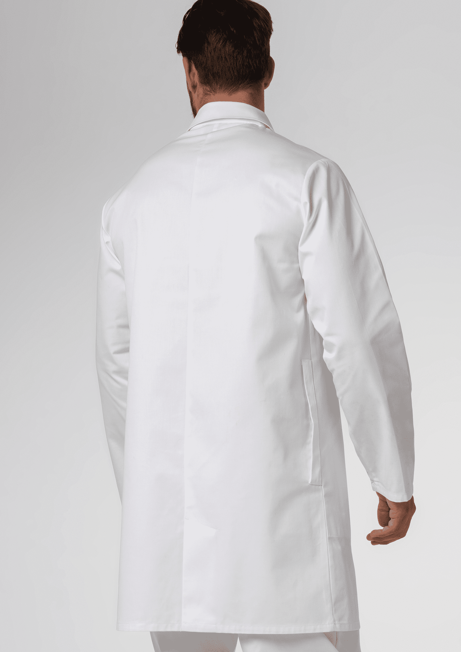 Polycotton Dustcoat - white