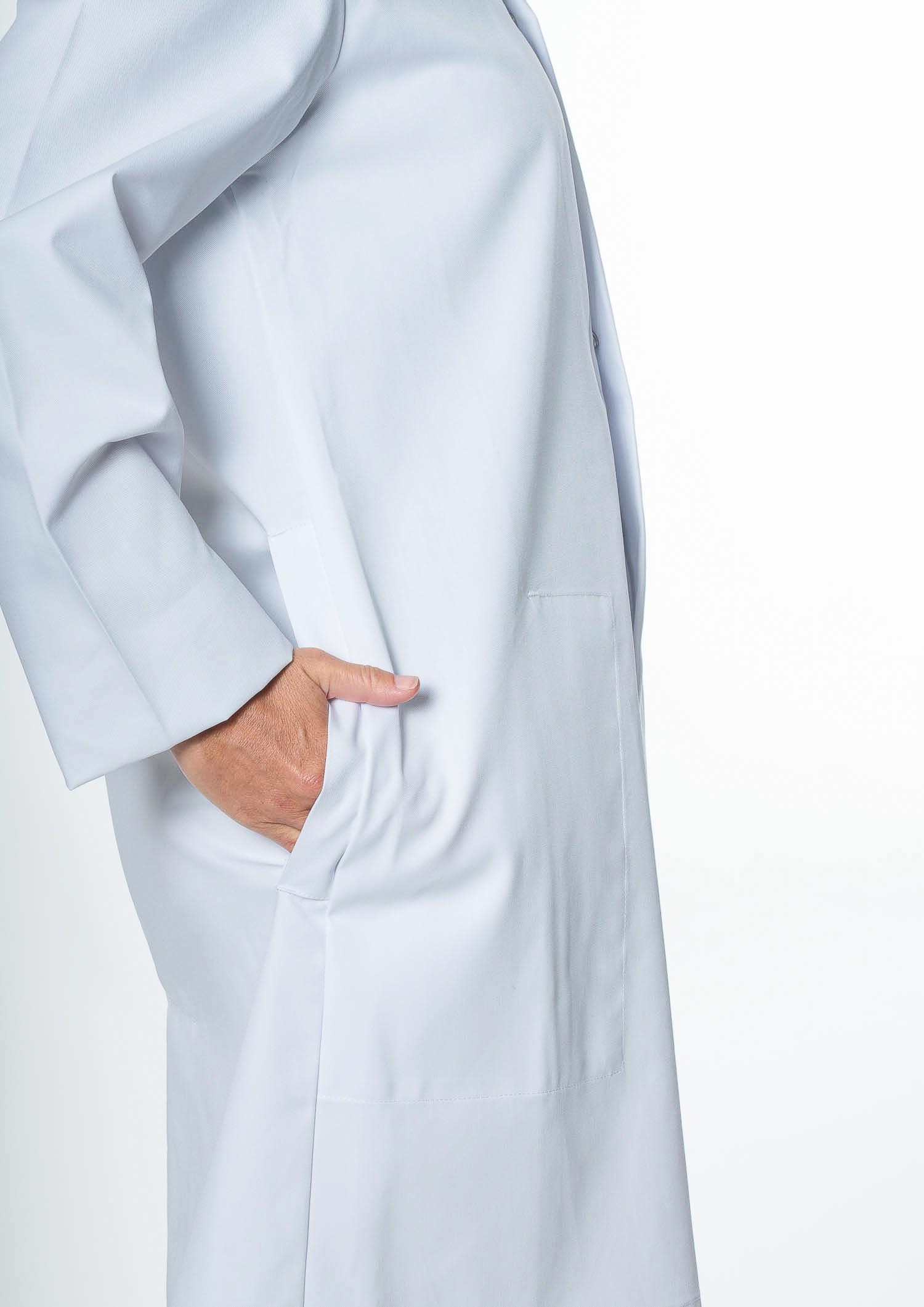 Polycotton Dustcoat - white