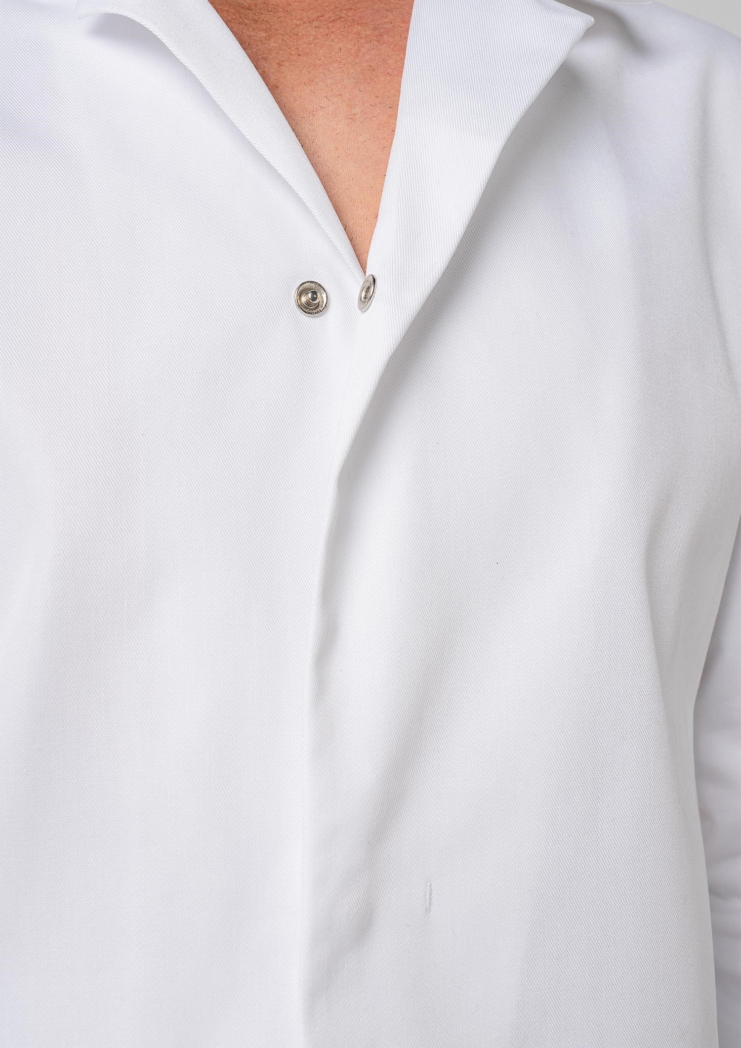Polycotton Dustcoat - white