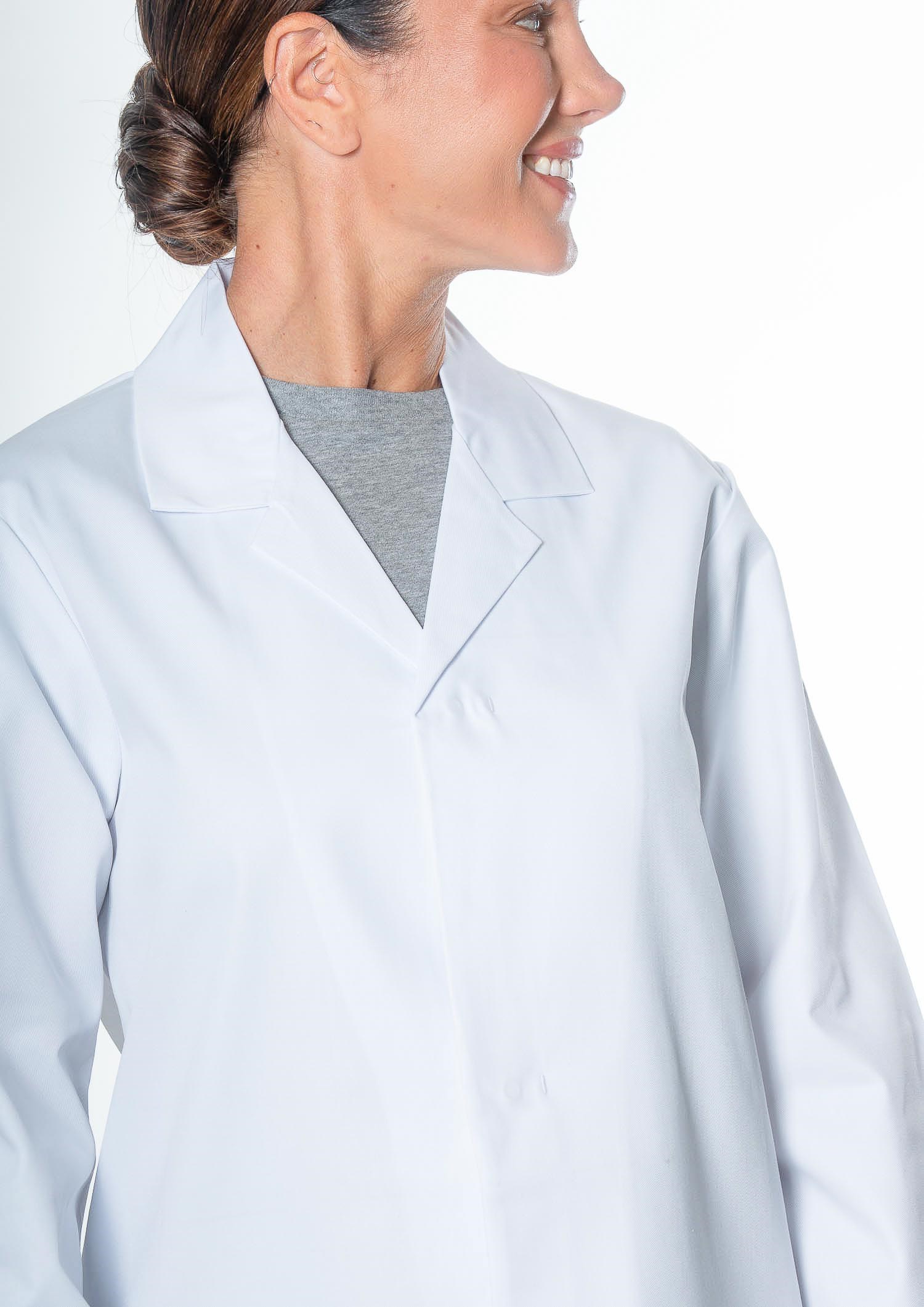 Polycotton Dustcoat - white