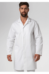 Polycotton Dustcoat - white
