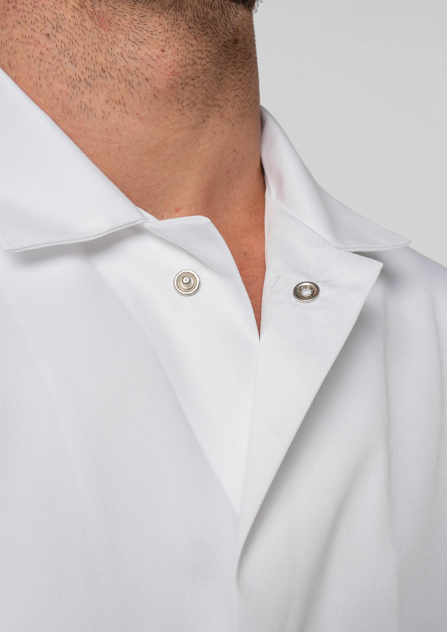 Polycotton Dustcoat - white