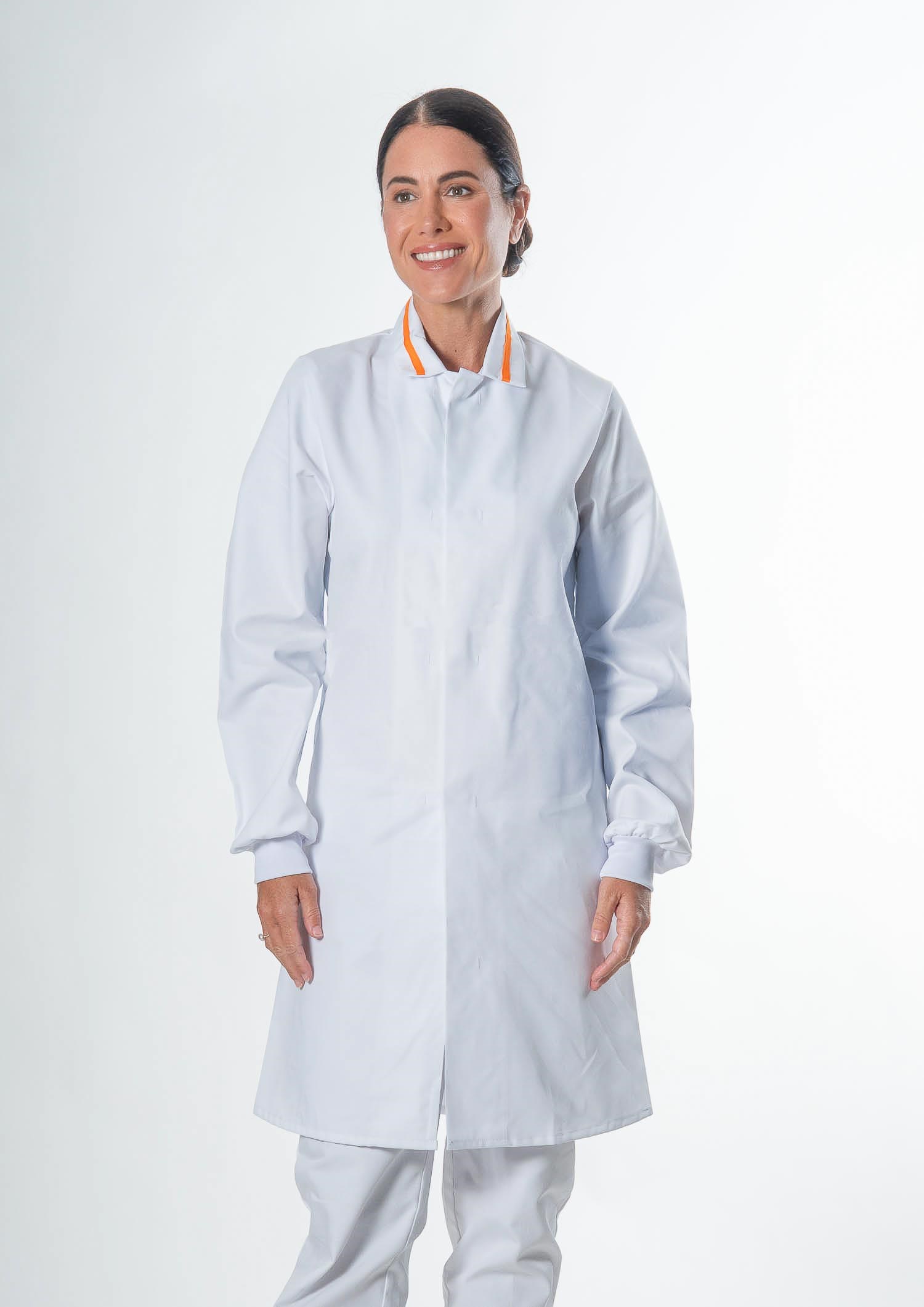 Polycotton Dustcoat - white