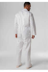 Deane Long Sleeve Zip Overall - white
