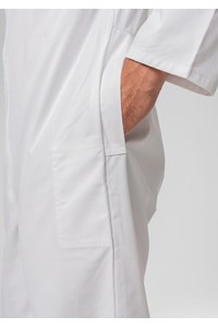 Deane Long Sleeve Zip Overall - white