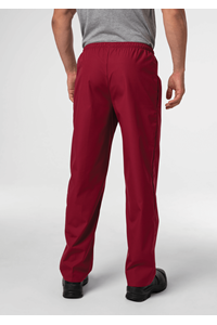 Food Unisex Pant With Pockets - burgundy