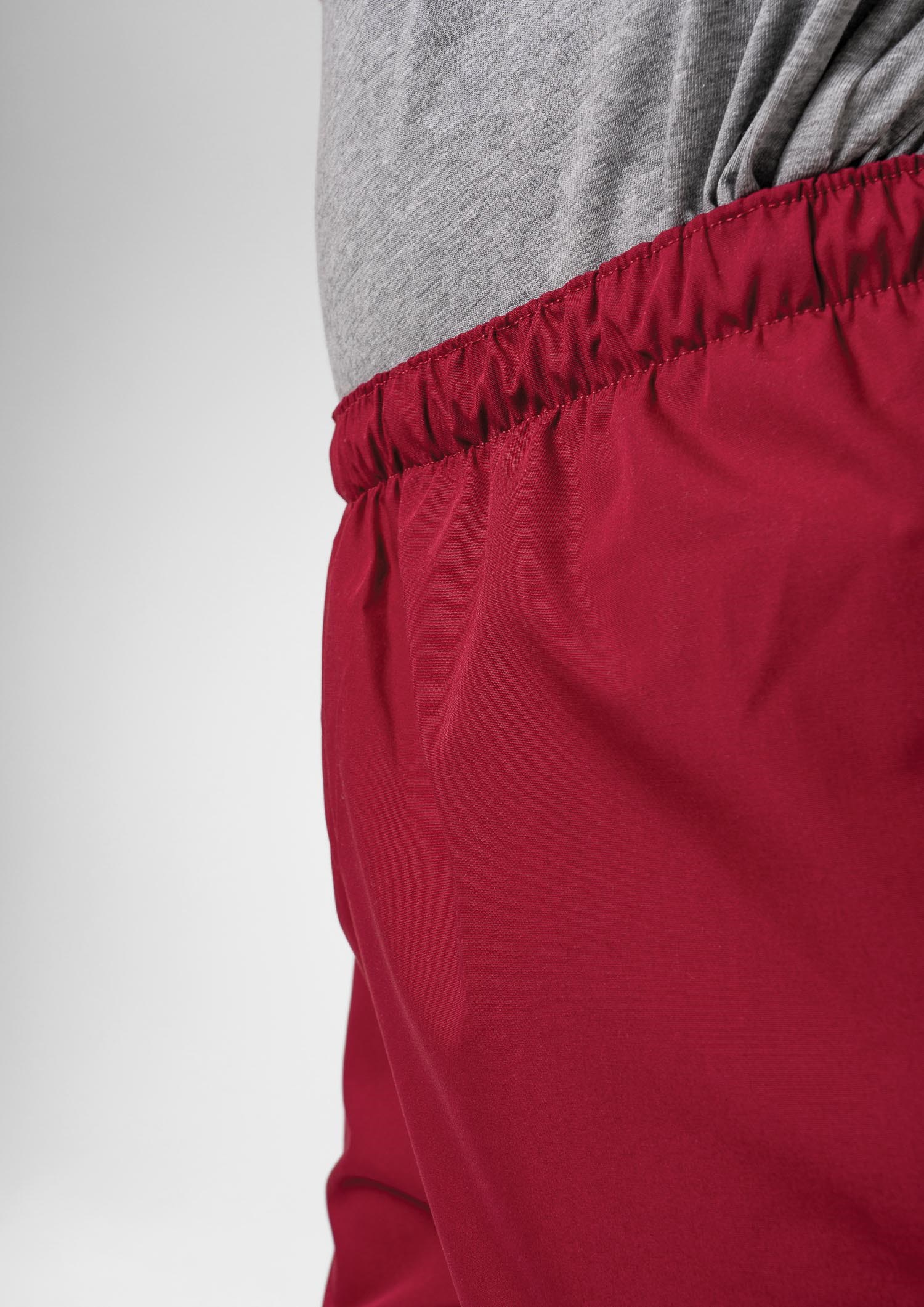 Food Unisex Pant With Pockets - burgundy